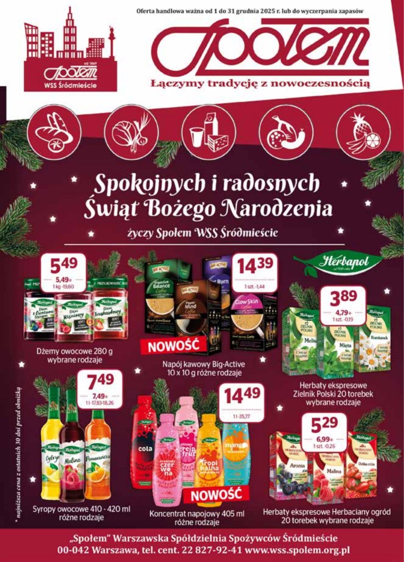 Społem WSS Śródmieście: 1 gazetka