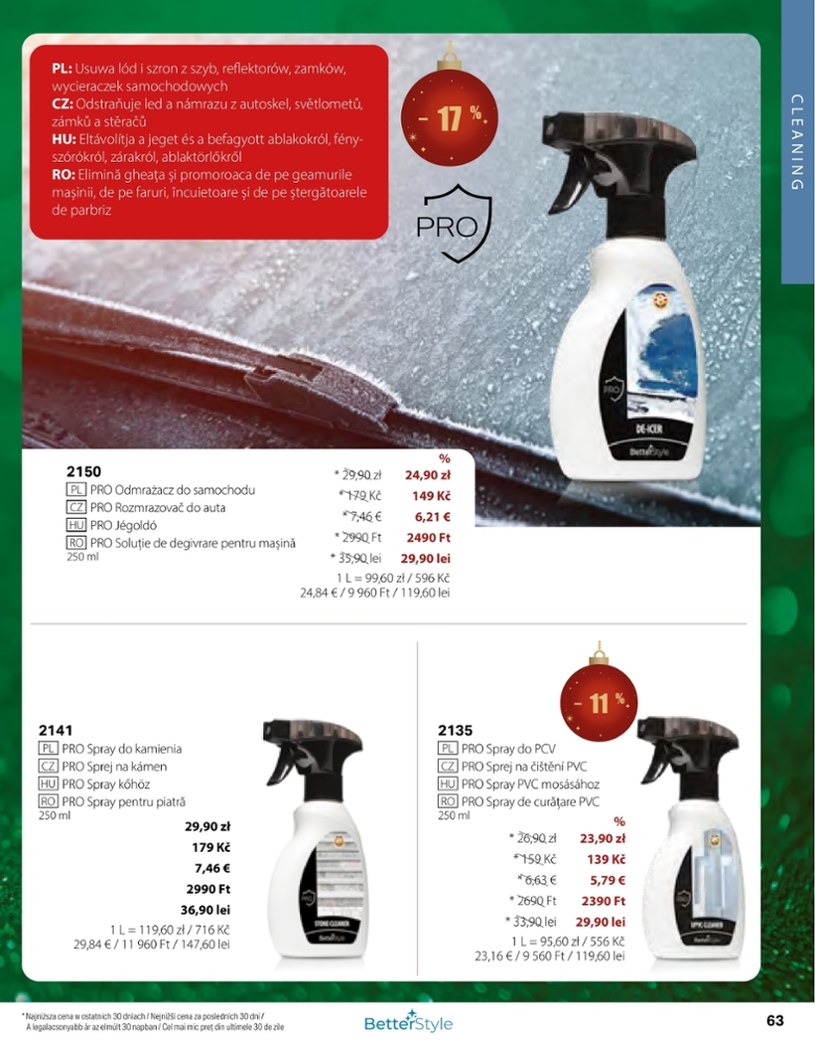 Gazetka: Świeżość w świątecznym klimacie – BetterStyle - strona 63