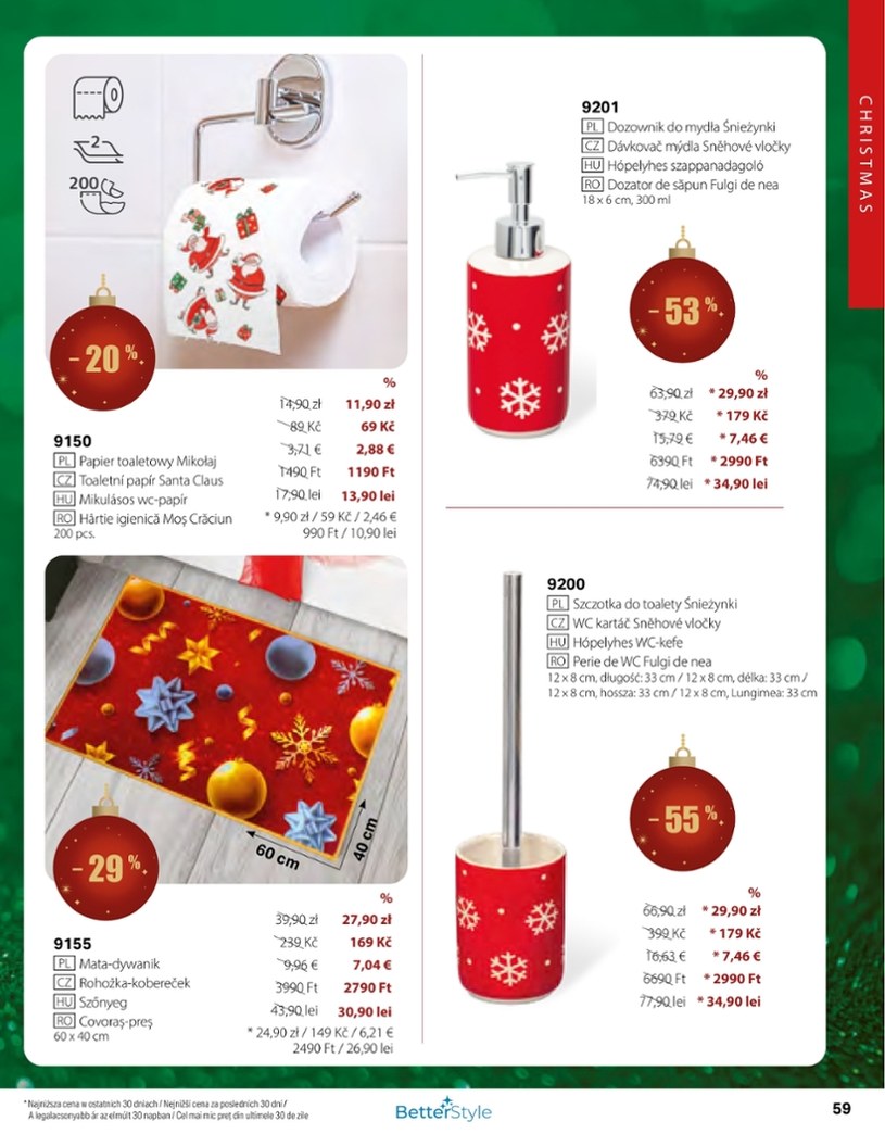 Gazetka: Świeżość w świątecznym klimacie – BetterStyle - strona 59