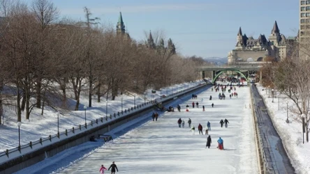 Rideau Canal Skateway to najdłuższe lodowisko na świecie