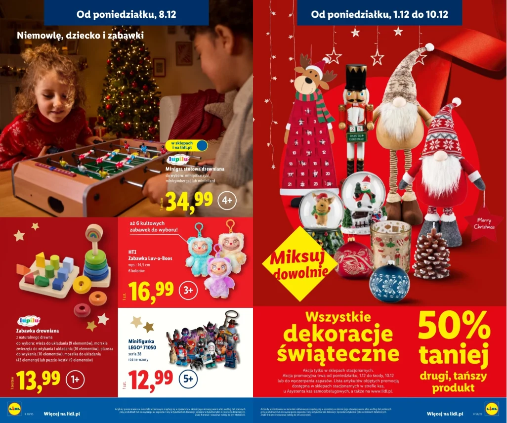 Świąteczne dekoracje i zabawki w Lidlu – nowa oferta grudnia. Świąteczne dekoracje i zabawki w Lidlu – nowa oferta grudnia.