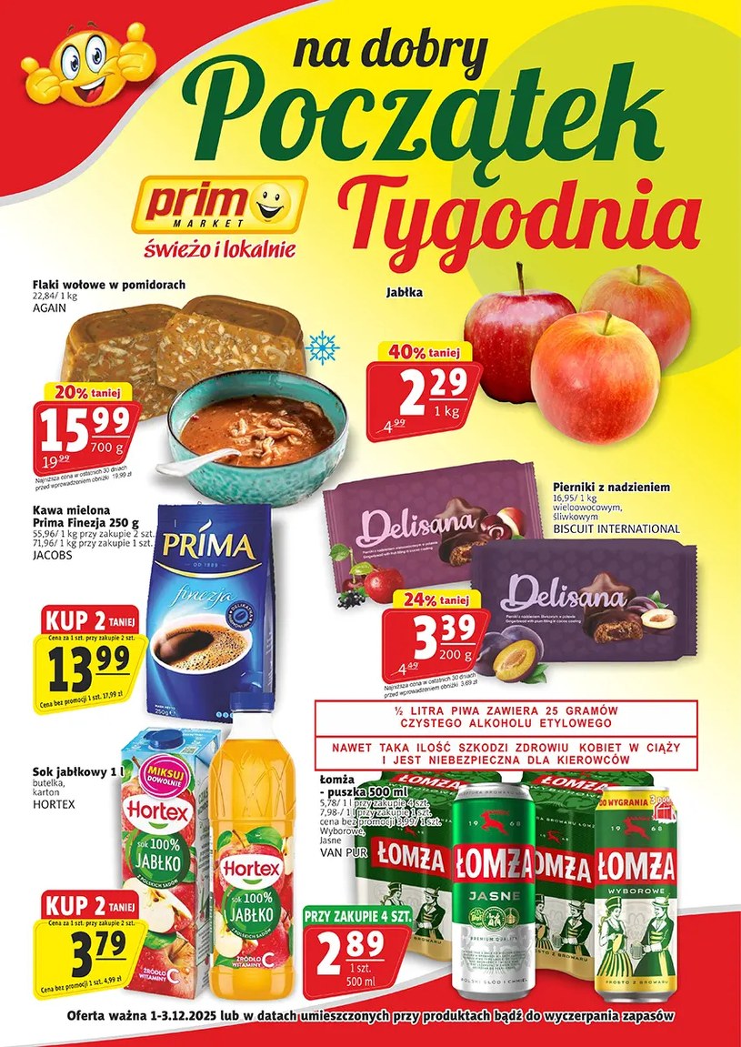 Gazetka promocyjna Prim Market - wygasła 2 dni temu