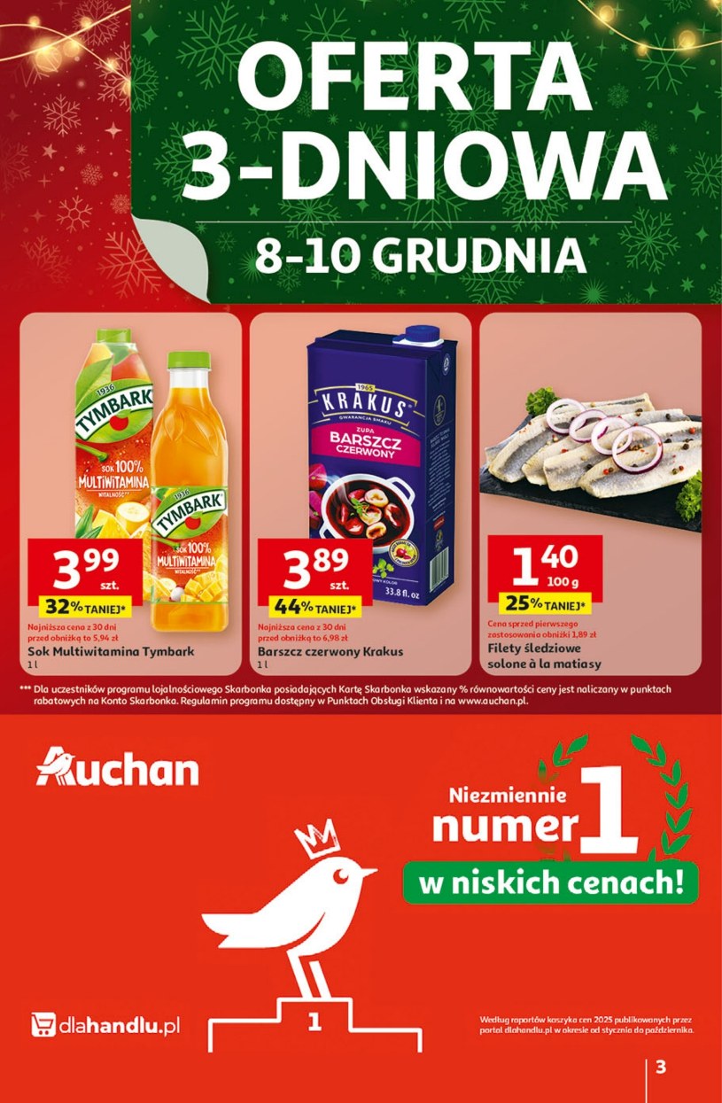 Gazetka: Weekendowe okazji cenowe - Auchan Hipermarket - strona 3