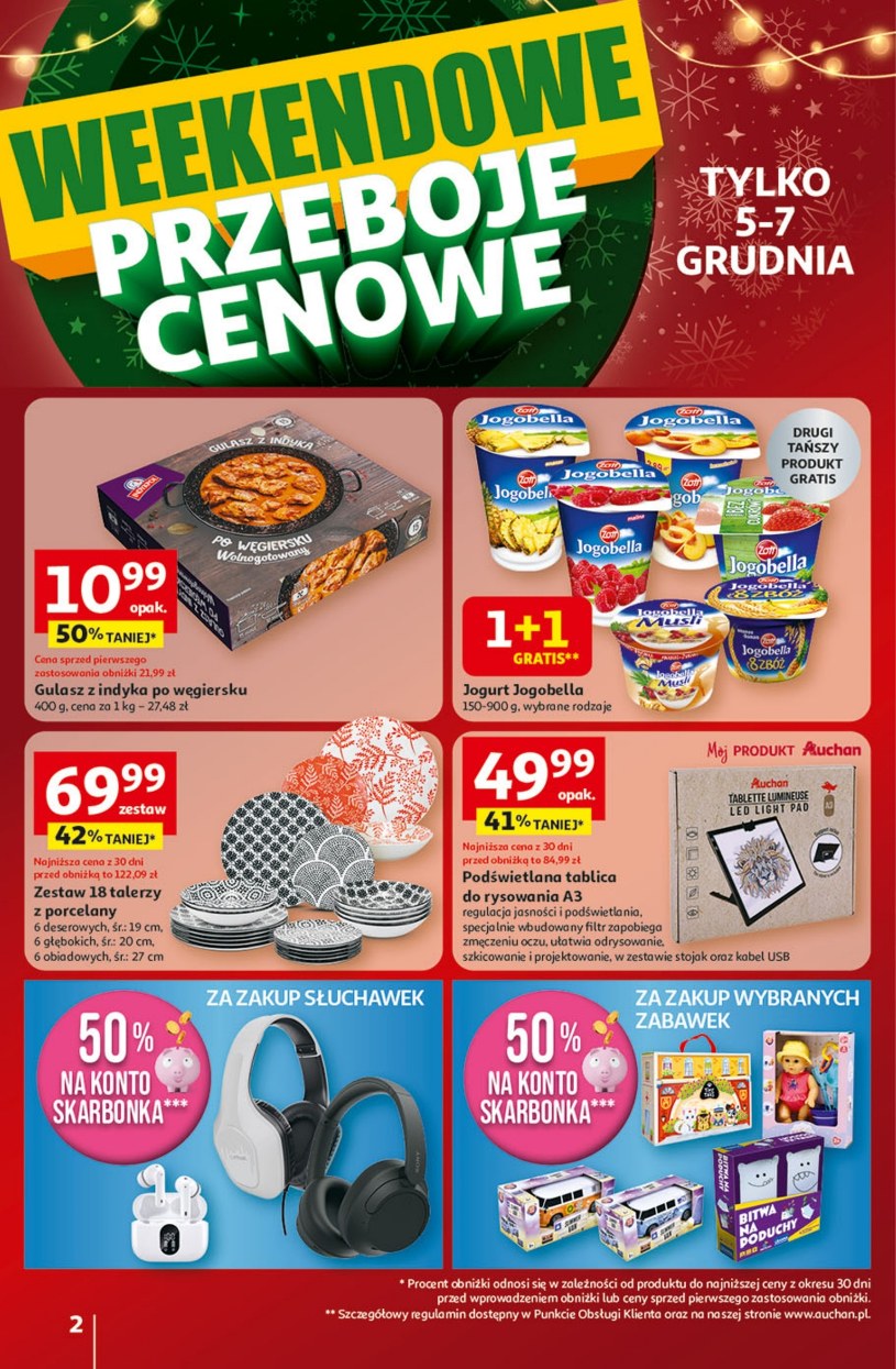 Gazetka: Weekendowe okazji cenowe - Auchan Hipermarket - strona 2