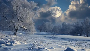 Kiedy jest pełnia w grudniu 2025? Zimny Księżyc będzie inny niż zwykle