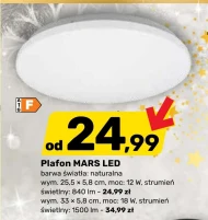 Plafon Barwa Naturalna