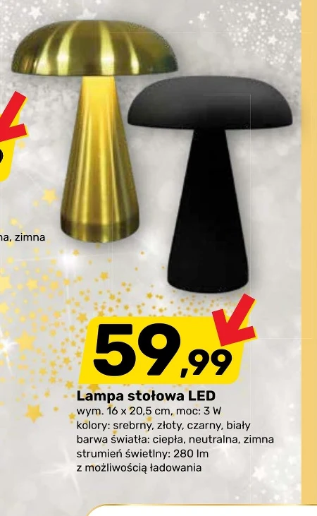Lampa LED Barwa