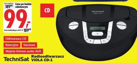 Radioodtwarzacz Technisat