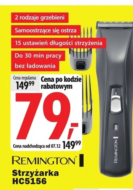 Strzyżarka Remington