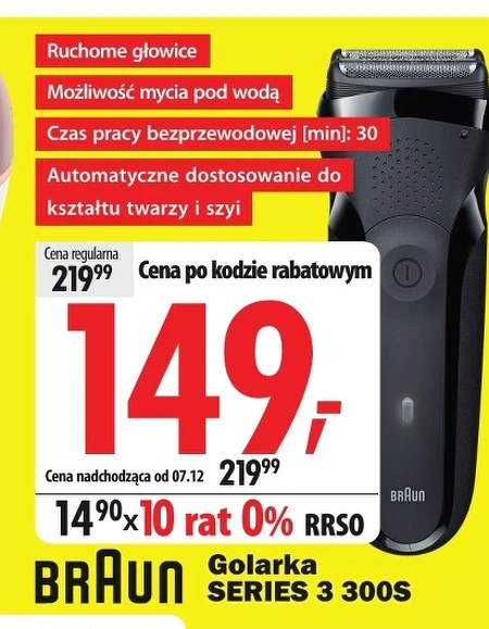 Golarka do twarzy Braun