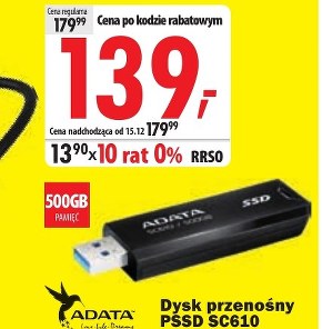 Dysk Adata niska cena