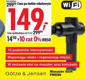 Masażer Götze & Jensen niska cena