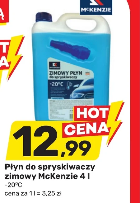 Płyn do spryskiwaczy zimowy McKenzie