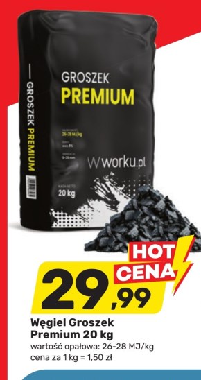 Węgiel Groszek niska cena