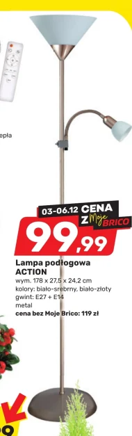 Lampa podłogowa E