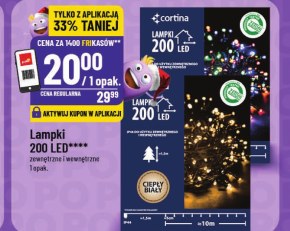 Lampki LED Cortina niska cena