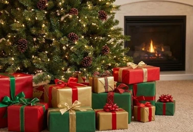 prezenty pod choinką