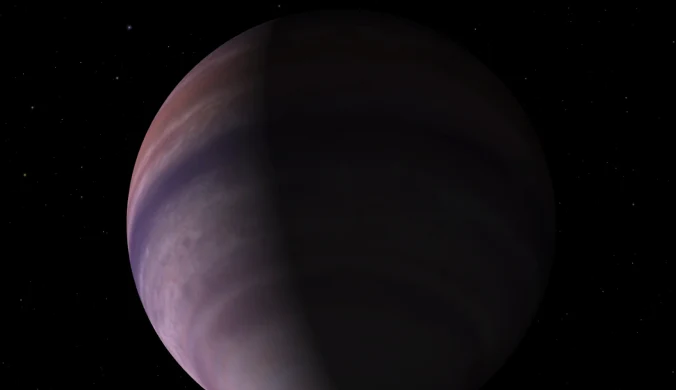 Artystyczna wizja egzoplanety HD 206893 B