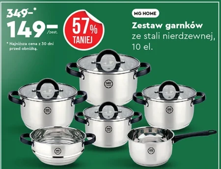 Zestaw garnków MG Home