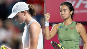 Iga Świątek i Alexandra Eala