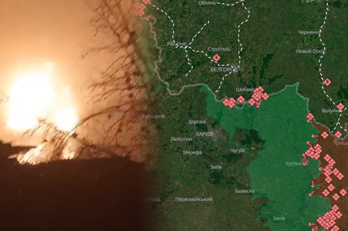 Wojna na Ukrainie. Ataki dronów na terenie Rosji. Płonie skład ropy ...