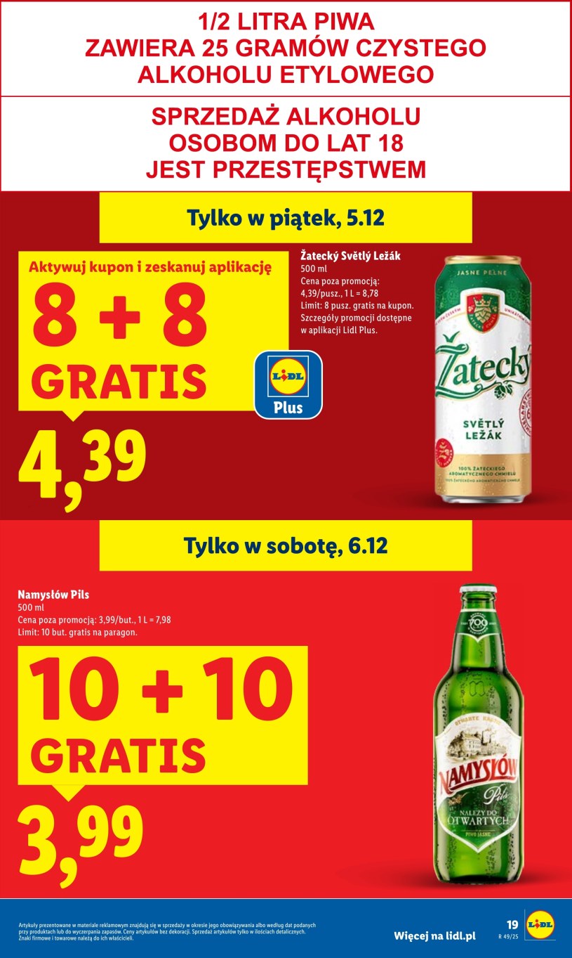 Gazetka: Smaczne okazje na każdy dzień – Lidl - strona 19