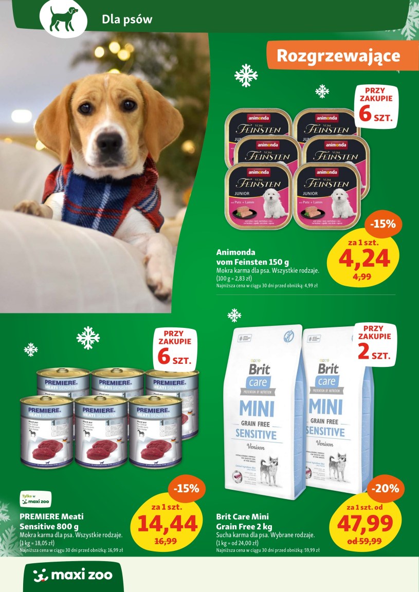 Gazetka: Wesołych Psiąt! - Maxi Zoo - strona 12