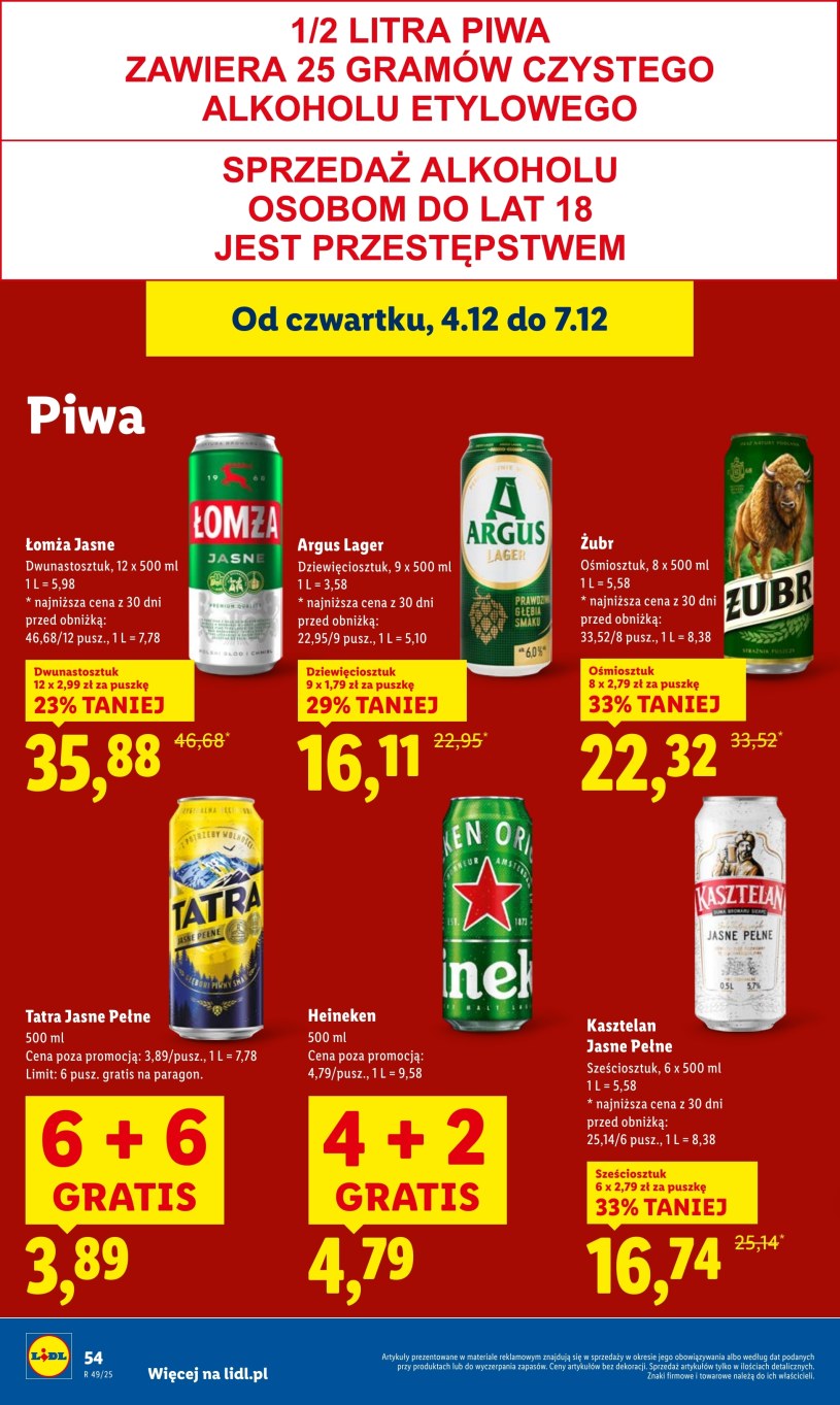 Gazetka: Smaczne okazje na każdy dzień – Lidl - strona 56