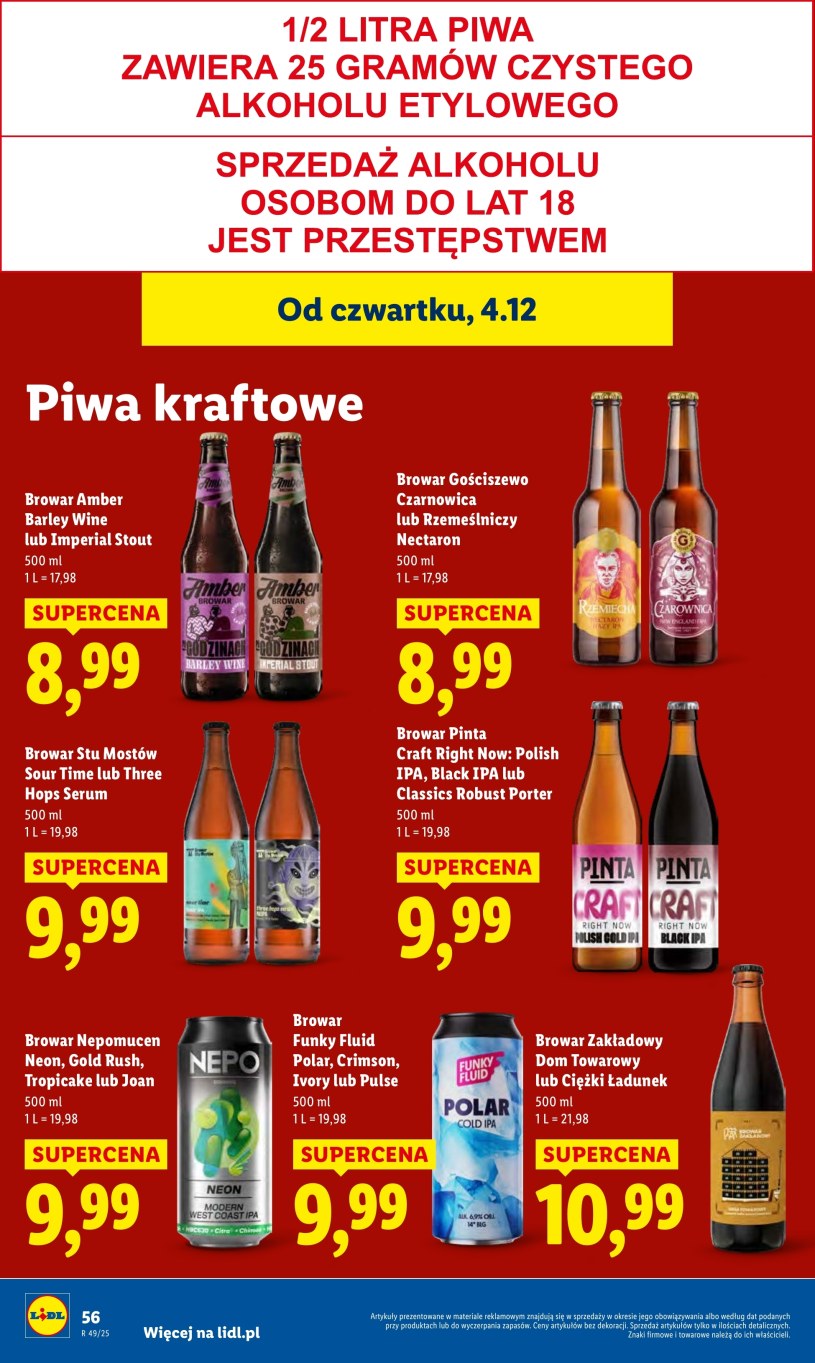 Gazetka: Smaczne okazje na każdy dzień – Lidl - strona 58
