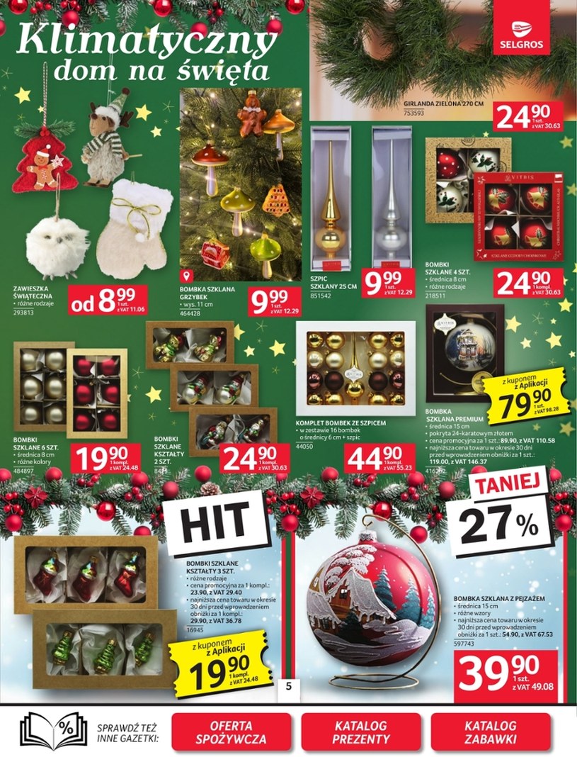Gazetka: Świąteczne zakupy - Selgros Cash&Carry - strona 7