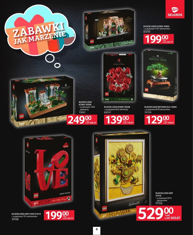 Gazetka: Zabawki - Selgros Cash&Carry - strona 4