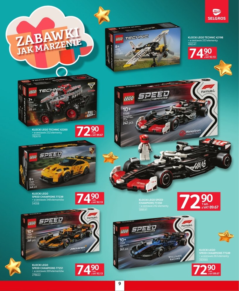 Gazetka: Zabawki - Selgros Cash&Carry - strona 9