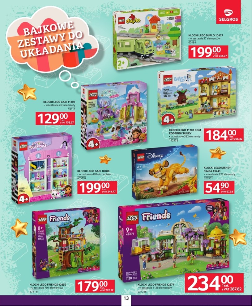 Gazetka: Zabawki - Selgros Cash&Carry - strona 13