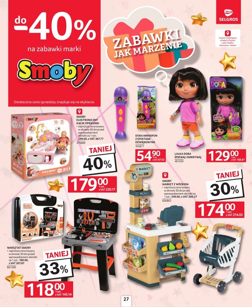 Gazetka: Zabawki - Selgros Cash&Carry - strona 27