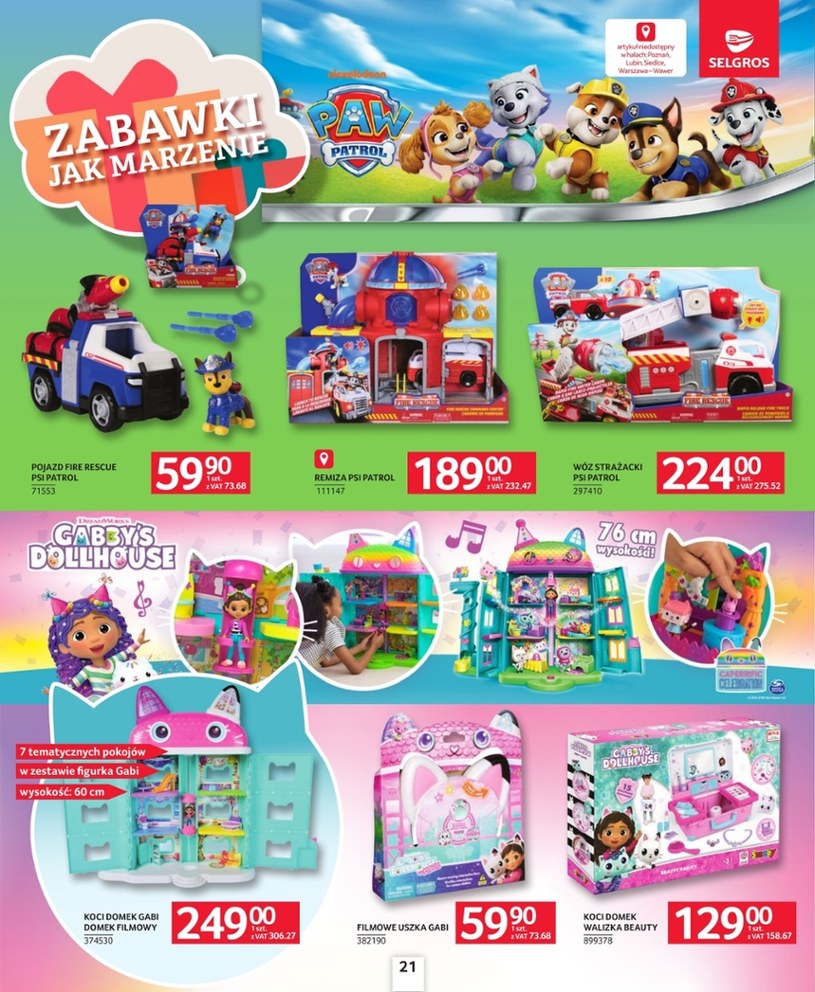 Gazetka: Zabawki - Selgros Cash&Carry - strona 21