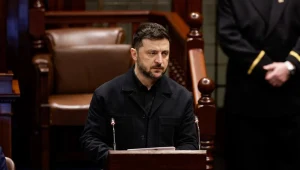 Planowane spotkanie w Brukseli między Wołodymyrem Zełenskim a delegacją USA zostało odwołane