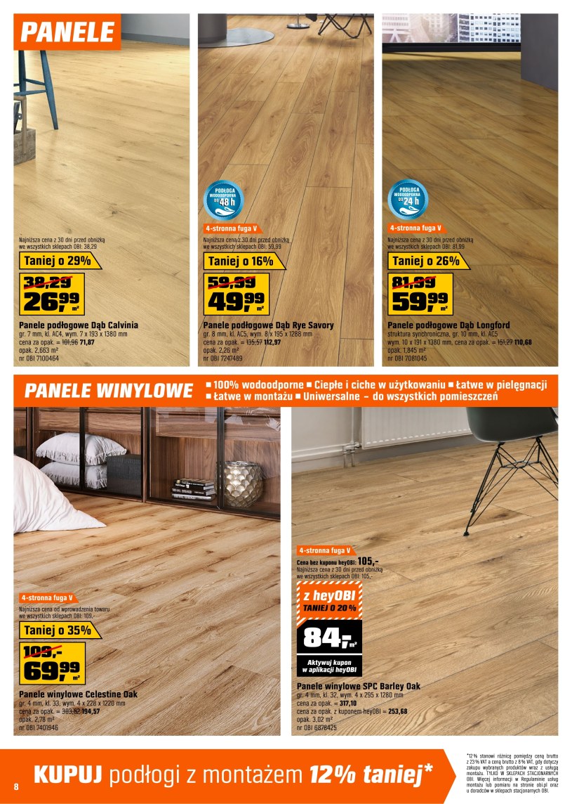 Gazetka: Magiczne rabaty - OBI - strona 8