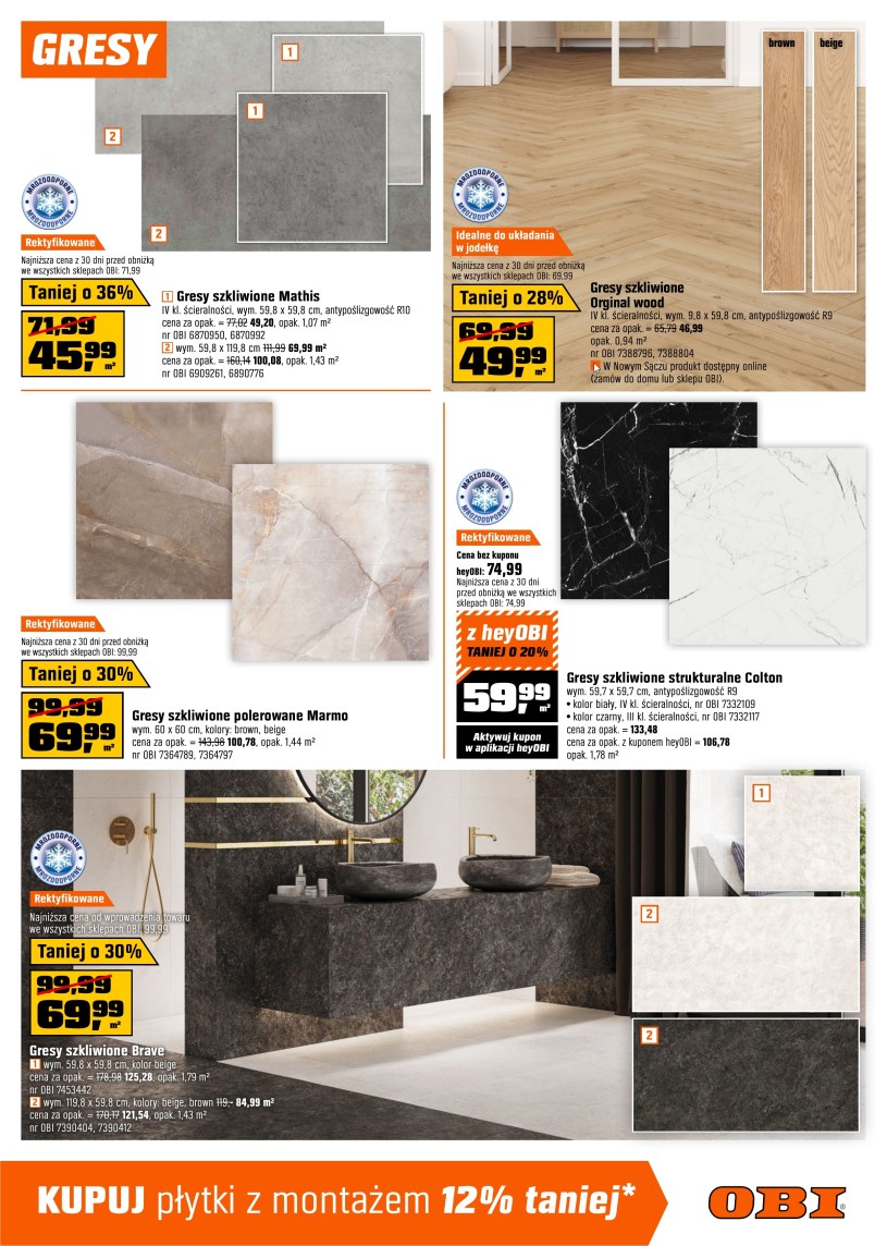 Gazetka: Magiczne rabaty - OBI - strona 9