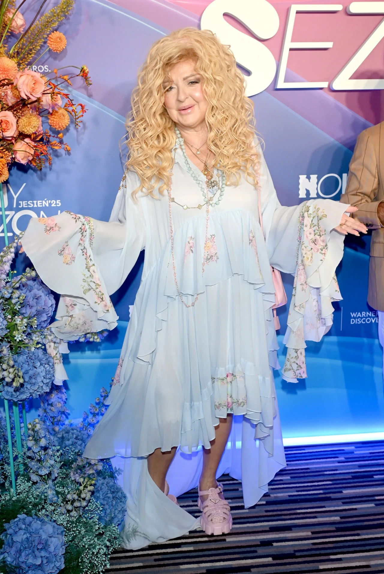 Styl Magdy to również faktury: lejące jedwabie, mięsiste wełny, lekkie tiule Styl Magdy to również faktury: lejące jedwabie, mięsiste wełny, lekkie tiule