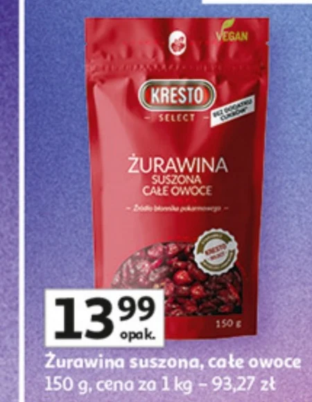 Żurawina suszona Kresto