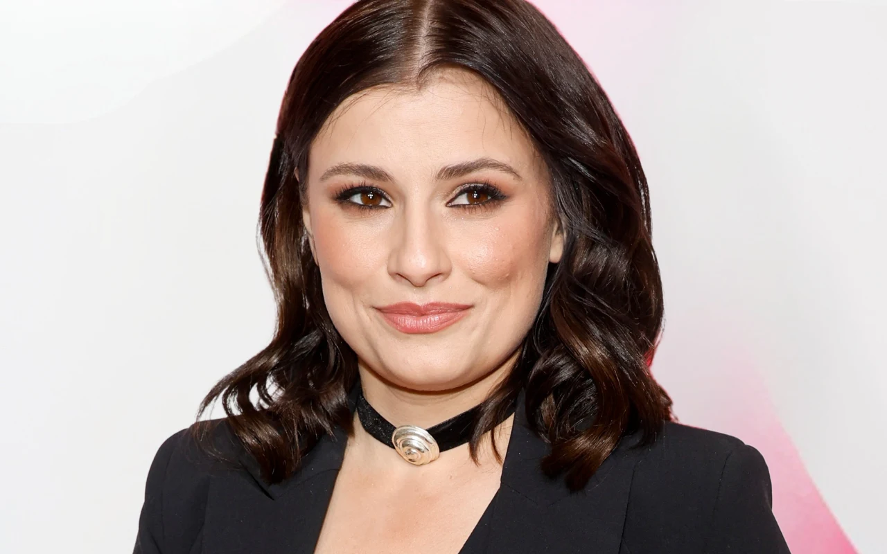 Joanna Jarmołowicz w modnym chokerze 