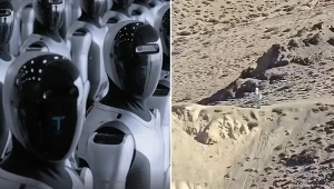 Chiński robot humanoidalny dostrzeżony na granicy z Indiami. Szpieg?