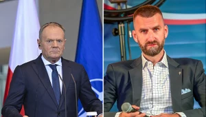 Możdżonek reaguje na słowa Tuska w Berlinie. Nie gryzł się w język