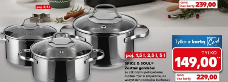Zestaw garnków Spice&Soul
