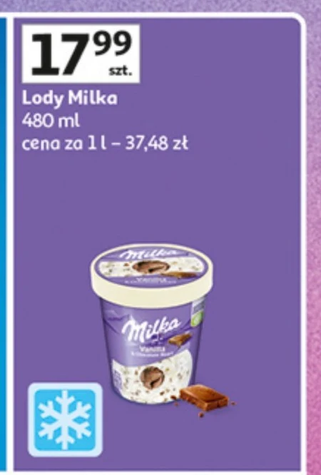 Морозиво Milka