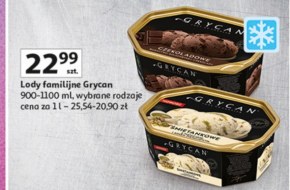 Lody Grycan niska cena