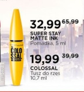 Tusz Maybelline niska cena