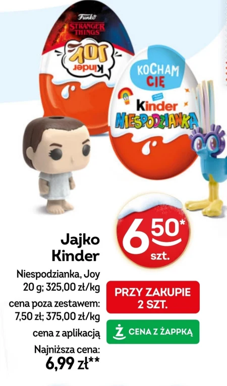 Jajko niespodzianka Kinder