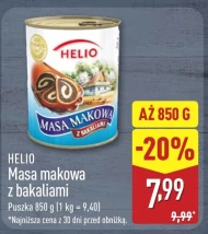 Masa makowa Helios
