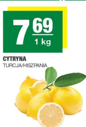Cytryna niska cena